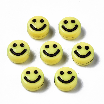 Opaque Craft Acrylic Beads MACR-S369-003B-02-01-1