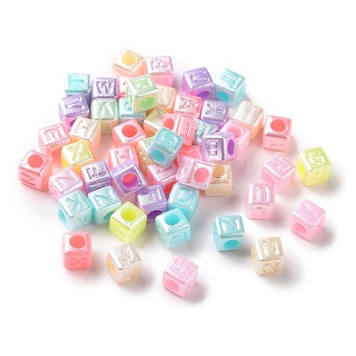 Imitation Pearl Acrylic Beads OACR-A017-04-1