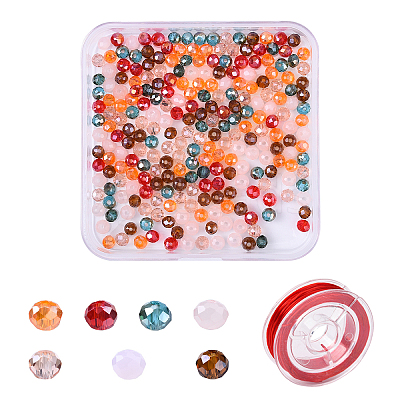DIY Stretch Bracelets Kits DIY-YW0013-20C-1