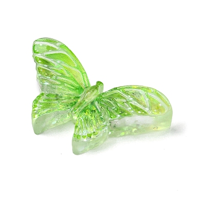 Spray Painted Resin Decoden Cabochons RESI-C045-07B-1