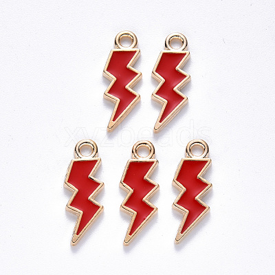 Alloy Enamel Pendants ENAM-N054-025D-1