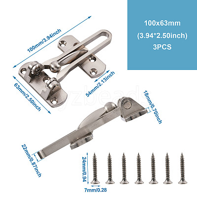 Zinc Alloy Swing Bar Door Lock SW-TAC0002-01C-1