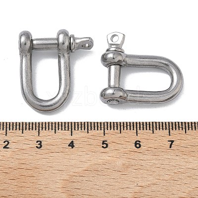 304 Stainless Steel Ring Clip Buckles for Bag Chain Strap STAS-C165-02A-P-1