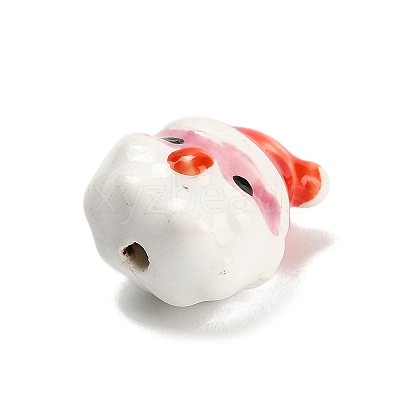 Christmas Handmade Porcelain Beads PORC-L081-01A-1