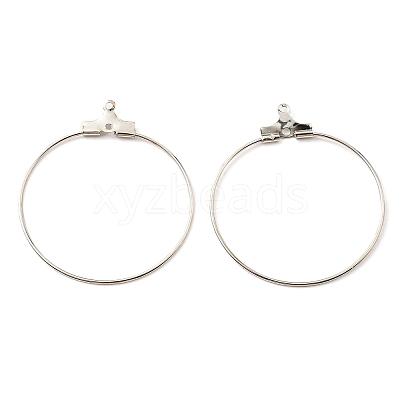Iron Ring Hoop Earring Pendant IFIN-E025-02P-1