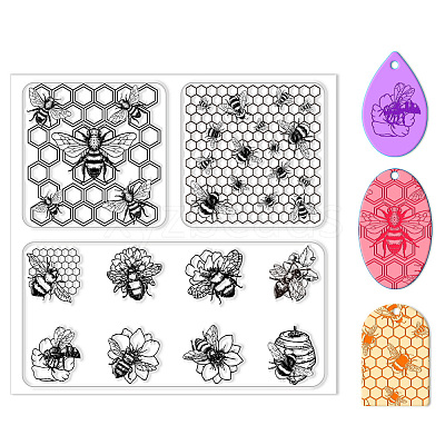 Silicone Clay Texture Mat AJEW-WH0447-042-1