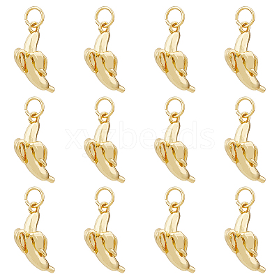 12Pcs Brass Pendants KK-HY0003-23-1