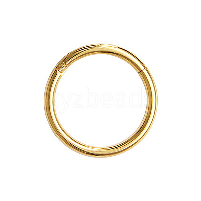 316L Surgical Stainless Steel Hoop Cartilage Earrings WGB51CA-64-1