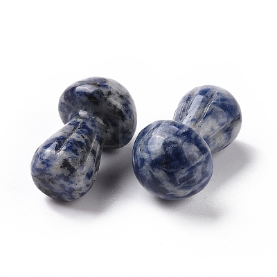 Natural Blue Spot Jasper GuaSha Stone G-A205-25U-1