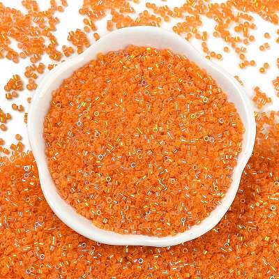 Electroplate Glass Seed Beads SEED-H003-10H-1