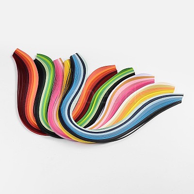6 Colors Quilling Paper Strips DIY-J001-3mm-A-1