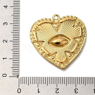 Ion Plating(IP) 304 Stainless Steel Pendant Rhinestone Settings STAS-H225-06G-1