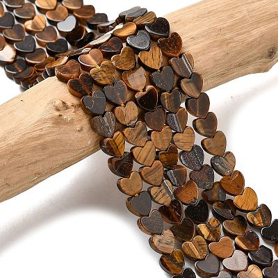 Natural Tiger Eye Beads Strands G-A272-A01-21-1