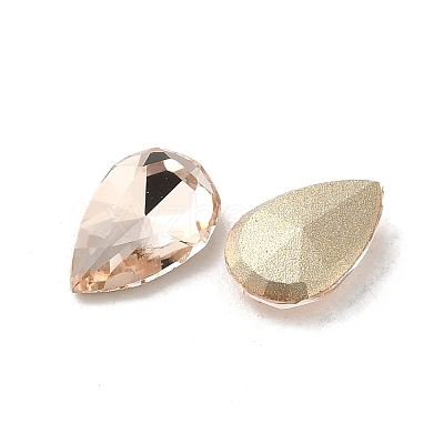 Glass Rhinestone Cabochons RGLA-P037-11A-D261-1
