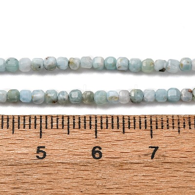Natural Larimar Beads Strands G-F803-C01-01-1