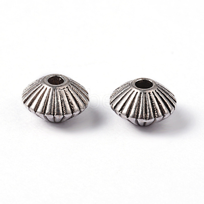 Tibetan Style Alloy Spacer Beads X-LF0620Y-NF-1