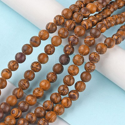 Natural Miriam Stone Beads Strands G-G0003-C05-A-1