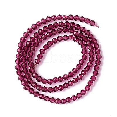Transparent Glass Beads Strands X-GLAA-C019-01B-02-1