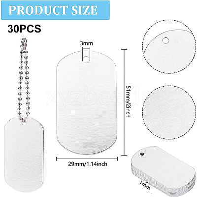 Aluminum Blank Pendants ALUM-BC0001-06P-1