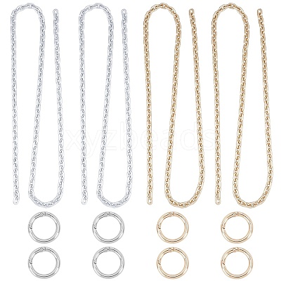 Handmade Spray Painted CCB Cable Chains AJEW-PH0001-17-1