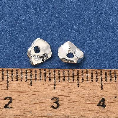 Rack Plating Alloy Spacer Beads KK-F883-01S-1
