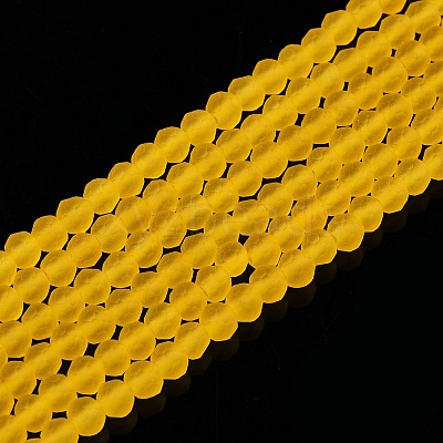 Transparent Glass Beads Strands EGLA-A044-T2mm-MD05-1