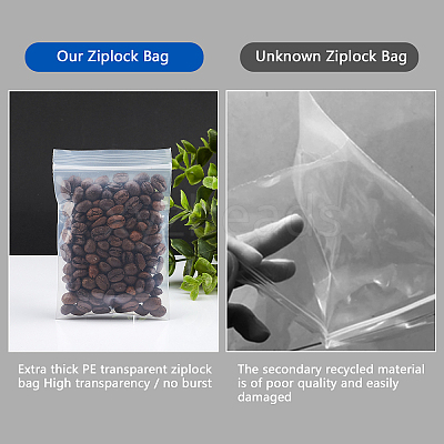 Heavy Duty Plastic Resealable Bags OPP-PH0001-26C-1