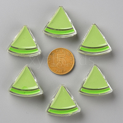 Transparent Enamel Acrylic Beads LS-TACR-S155-001D-1