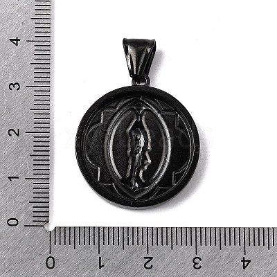 304 Stainless Steel Pendants STAS-I370-02EB-03-1