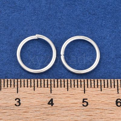 Brass Saw Cut Open Jump Rings KK-G514-01K-S-1