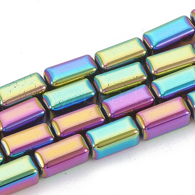 Electroplate Non-magnetic Synthetic Hematite Beads Strands G-N0322-10E-1