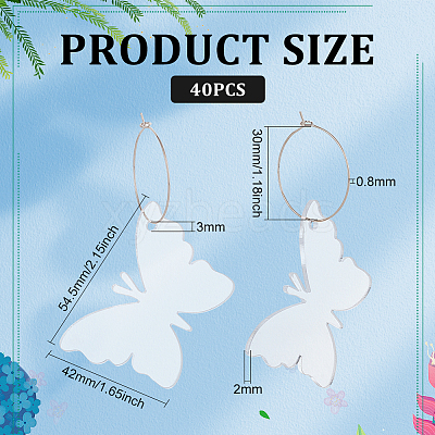 DIY Blank Wine Glass Charm Making Kit DIY-FG0004-59C-1