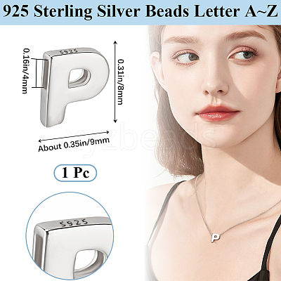 Sterling Silver Beads STER-WH20005-02P-1
