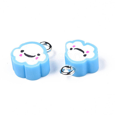 Handmade Polymer Clay Charms LS-CLAY-N006-37B-01C-1