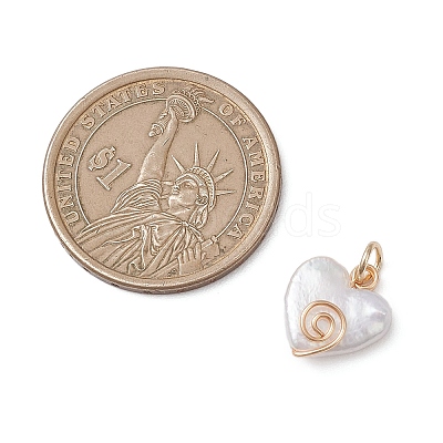 Natural Keshi Pearl Heart Charms PALLOY-JF04809-01-1