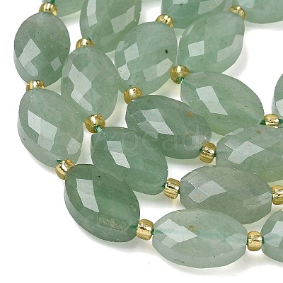 Natural Green Aventurine Beads Strands G-A295-A05-01-1