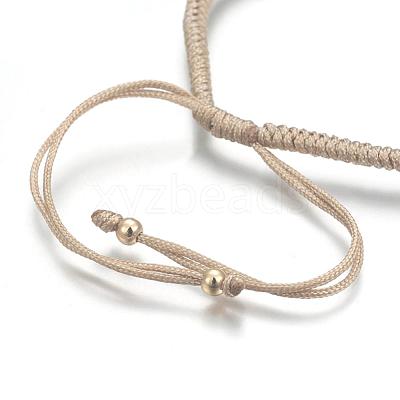 Nylon Cord Braided Bead Bracelets Making X-BJEW-F360-F12-1