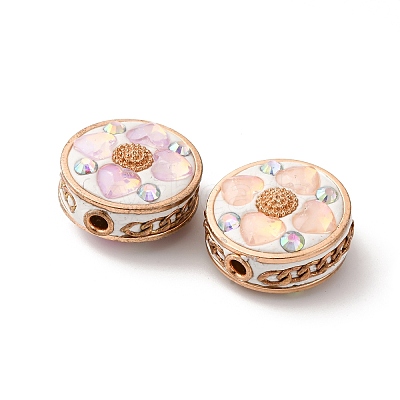 Handmade Resin Indonesia Round Beads IPDL-P005-03KCG-M-1