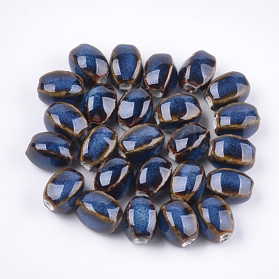 Handmade Porcelain Beads PORC-S498-07K-1