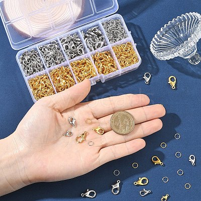 Zinc Alloy Lobster Claw Clasps DIY-YW0017-19-1