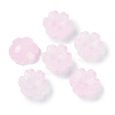 Transparent Spray Paint Glass Beads X1-GLAA-H035-04G-1