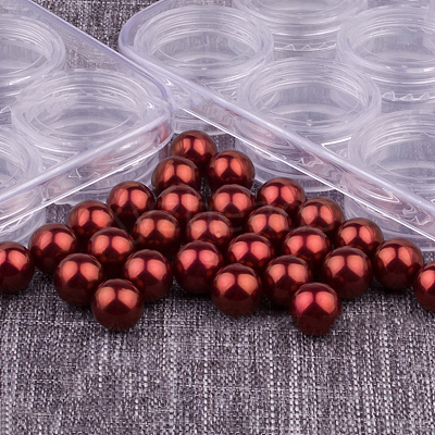 Plastic Imitation Pearl Beads OACR-WH0031-14mm-05-1