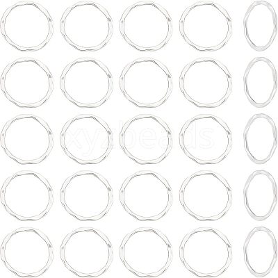 Tibetan Style Linking Rings PALLOY-UN0001-03AS-LF-1