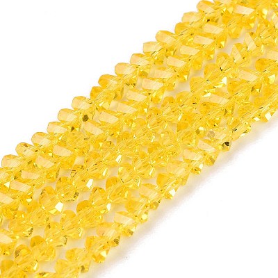 Transparent Glass Beads Strands GLAA-N018-3mm-04-1
