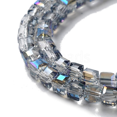 Electroplate Glass Bead Strands EGLA-R064-4mm-05-1