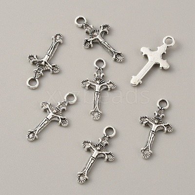 Tibetan Style Alloy Pendants FIND-CJC0007-42F-1
