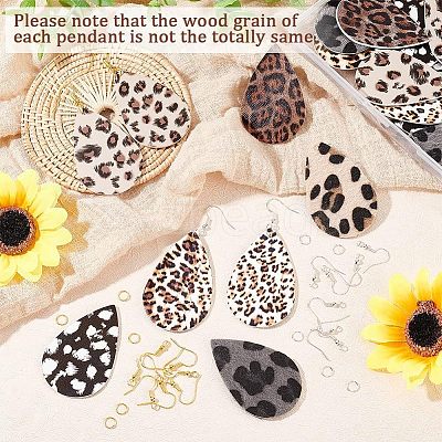 DIY Teardrop Earring Making Kit DIY-OC0009-79-1