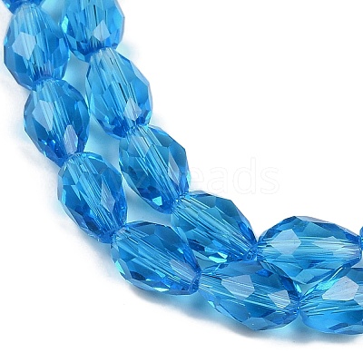 Transparent Glass Beads Strands EGLA-N013-T4mm-D17-1