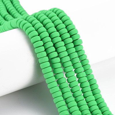 Handmade Polymer Clay Beads Strands CLAY-N008-128-1