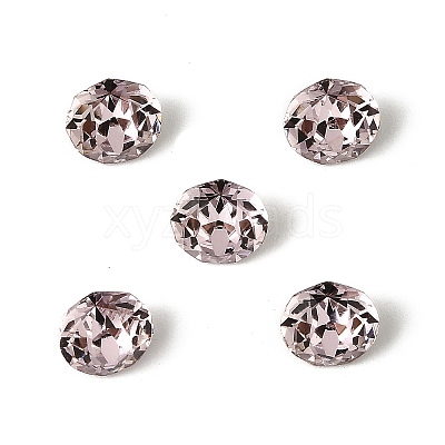 Glass Rhinestone Cabochons GLAA-A018-6mm-223-1